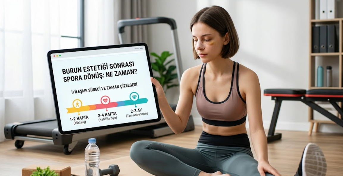 Bursa Burun Estetiği Sonrası Spor Ne Zaman Yapılır